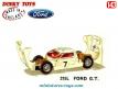 La Ford GT 40 blanche en miniature de Dinky Toys England au 1/43e