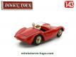 La Maserati Sport 2000 rouge miniature de Dinky Toys France au 1/43e