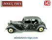 La Traction avant 11BL Citroën miniature de Dinky Toys France au 1/43e