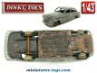 La Ford Vedette de 1954 en miniature Dinky Toys France au 1/43e incomplète