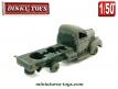 Le camion Studebaker benne miniature de Dinky Toys au 1/50e incomplet