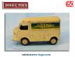 Le Citroën type H Ch Gervais en miniature de Dinky Toys au 1/50e