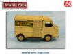 Le Citroën type H Ch Gervais en miniature de Dinky Toys au 1/50e