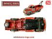 La dépanneuse Studebaker rouge en miniature de Dinky Toys au 1/50e