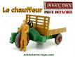 Le conducteur métal pour la Motocart miniature Dinky Toys au 1/43e