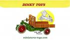 Le conducteur métal pour la Motocart miniature Dinky Toys au 1/43e