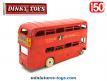 Le bus anglais Routemaster à impérial miniature Dinky Toys au 1/50e incomplet