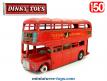 Le bus anglais Routemaster à impérial miniature Dinky Toys au 1/50e incomplet