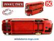 Le bus anglais Routemaster à impérial miniature Dinky Toys au 1/50e incomplet