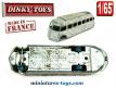 Le car Isobloc en autocar miniature par Dinky Toys au 1/65e incomplet