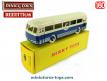 Le car Chausson AP 521 bleu et blanc miniature de Dinky Toys Atlas au 1/60e