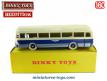 Le car Chausson AP 521 bleu et blanc miniature de Dinky Toys Atlas au 1/60e