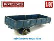La semi remorque SNCF en miniature de Dinky Toys au 1/50e incomplète