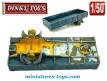 La semi remorque SNCF en miniature de Dinky Toys au 1/50e incomplète