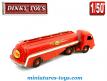 Le Panhard Movic semi remorque citerne Esso miniature de Dinky Toys au 1/50e