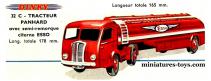 Le Panhard Movic semi remorque citerne Esso de Dinky Toys Atlas au 1/50e