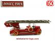 La Delahaye pompiers grande échelle miniature de Dinky Toys au 1/50e 