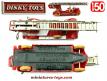 La Delahaye pompiers grande échelle miniature de Dinky Toys au 1/50e 