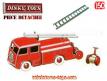L'échelle en métal du Berliet pompiers 32E ou 583 de Dinky Toys France au 1/50e