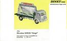 Le camion Simca cargo miroitier en miniature de Dinky Toys au 1/50e incomplet
