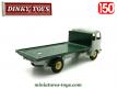 Le camion Simca cargo miroitier en miniature de Dinky Toys au 1/50e incomplet