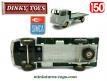 Le camion Simca cargo miroitier en miniature de Dinky Toys au 1/50e incomplet