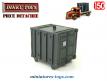 Le container miniature avec porte coulissante de Dinky Toys au 1/50e