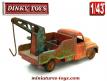 La dépanneuse U23 Citroën Dinky Service rouge miniature au 1/43e incomplète