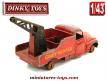 La dépanneuse Citroën U23 Dinky Service rouge miniature au 1/43e incomplète