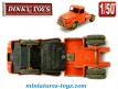 Le tracteur Willème fardier en miniature par Dinky Toys au 1/50e