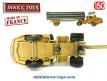 Le tracteur Unic et sa semi remorque fardier en miniature de Dinky Toys au 1/55e