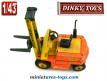 Le chariot élévateur Conveyancer miniature de Dinky Toys au 1/43e incomplet