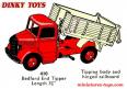 Le camion Bedford Tipper benne basculante miniature de Dinky Toys England