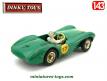 L'Aston Martin DB3 Sport verte miniature de Dinky Toys au 1/43e