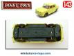 La Renault 8 jaune en miniature de Dinky Toys France au 1/43e