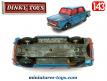 La Simca 1000 de 1962 en miniature Dinky Toys au 1/43e a restaurer car repeinte