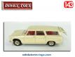 Le break Peugeot 404 blanc ivoir en miniature de Dinky Toys France au 1/43e