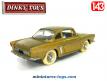 Le coupé Renault Floride miniature de Dinky Toys France au 1/43e