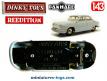 La réédition de la Panhard PL 17 grise miniature par Dinky Toys au 1/43e
