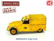 La 2cv Citroën Fourgonnette de la Poste en miniature Dinky Toys au 1/43e
