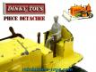 Le conducteur métal pour le Bulldozer Blaw Knox miniature Dinky Toys au 1/50e