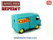 Le Citroën type HY 12000 kg Cibié miniature de Dinky Toys au 1/50e repeint