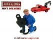 Le crochet de dépanneuse ou grue miniature Dinky Toys en plastique sans fil