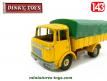 Le camion Berliet Gak bâché miniature de Dinky Toys France au 1/43e incomplet