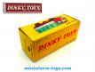 La boite du camion Berliet Gak bâché miniature de Dinky Toys France au 1/43e