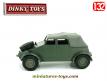 La Kubelwagen miniature militaire de Dinky Toys England au 1/32e