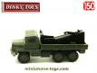 Le Berliet 6x6 GBC 8 KT lance fusée miniature de Dinky Toys England au 1/50e