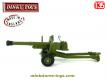 Le canon 6 Pounder miniature de Dinky Toys England au 1/35e