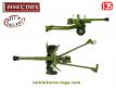 Le canon 6 Pounder miniature de Dinky Toys England au 1/35e