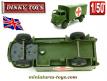 Le Ford Commer ambulance militaire miniature de Dinky Toys England au 1/50e